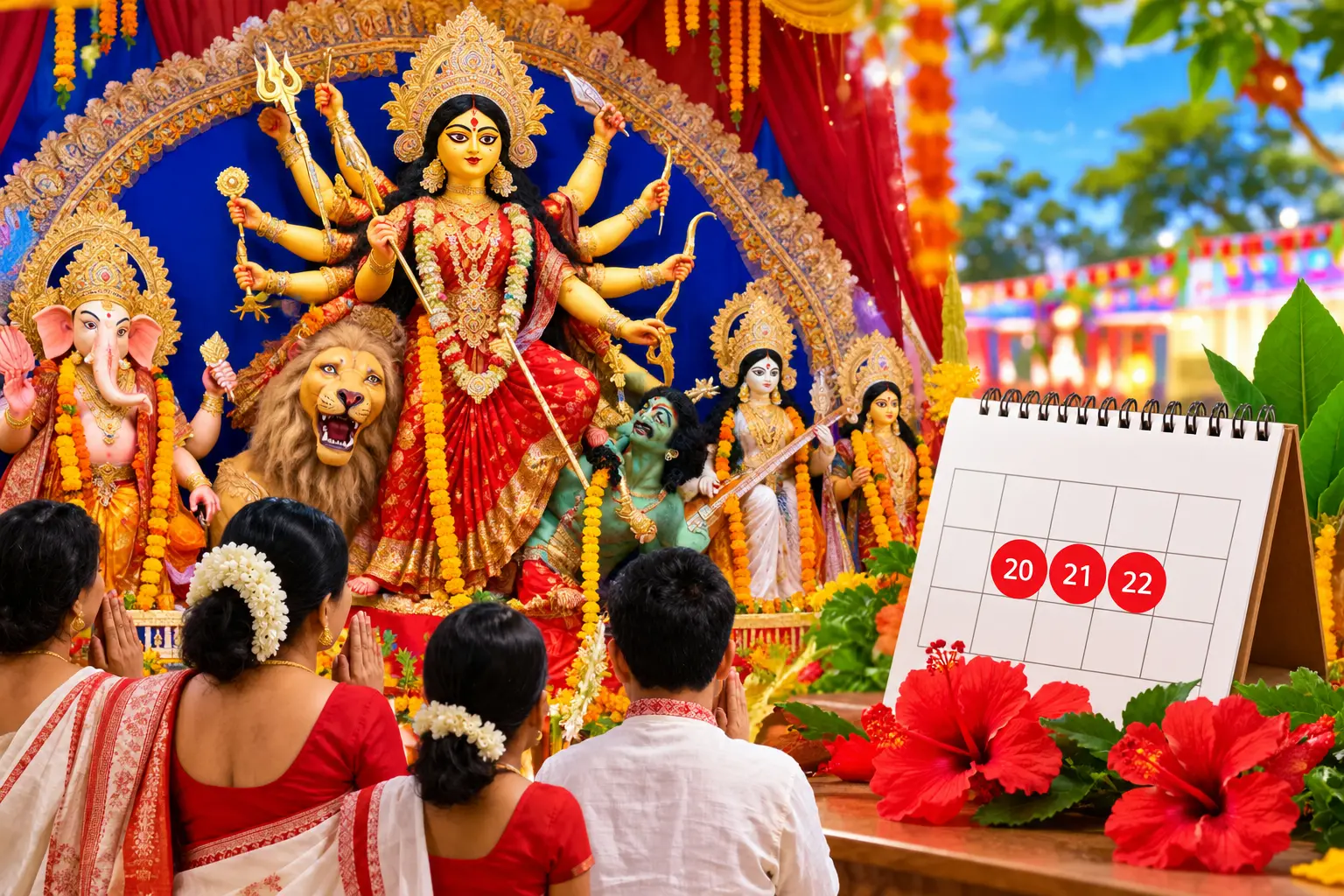 পূজায় বর্ধিত ছুটির প্রজ্ঞাপন জারি; ১৭ অক্টোবর অফিস খোলা