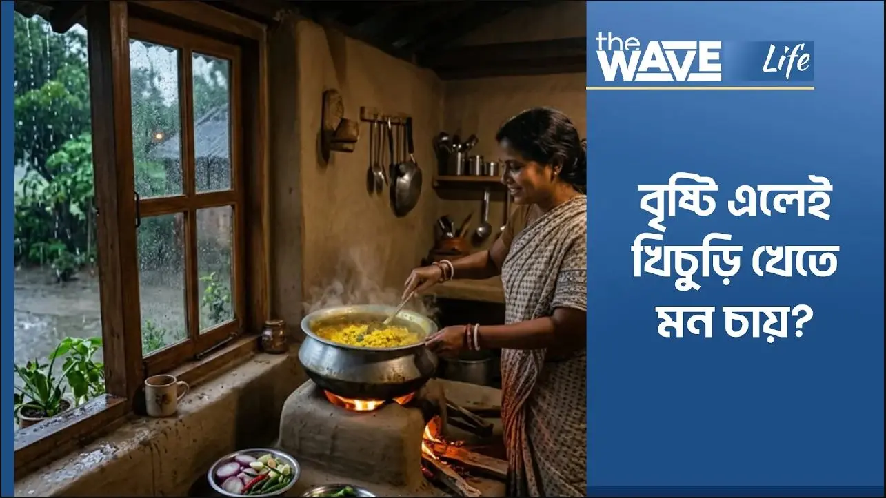 বৃষ্টির সঙ্গে খিচুড়ির সম্পর্ক কী?