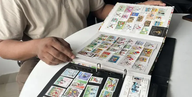 ডাকটিকিটে বিশ্বকাপ: বিস্ময় ছড়াচ্ছেন সারিন কুমার